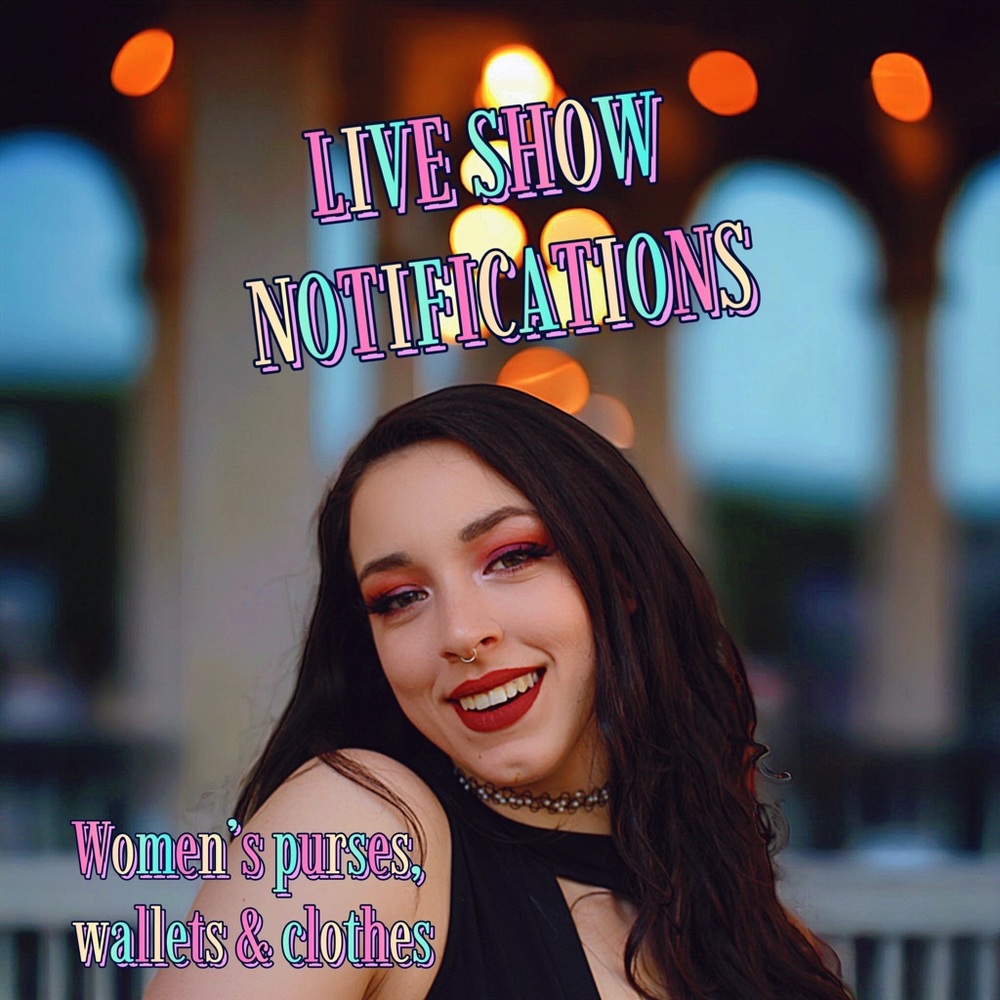 LIVE SHOW NOTIFICATIONS 🔔